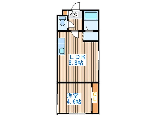 セントポーリアグラードの物件間取画像